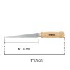 PRETUL STR-6 Gipszkarton fűrész fa markolattal, 15 cm (22934)