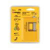 HERMEX COR-75ZP Henger zárás "U" lakat, 75 mm, 2 kulcs (23524)