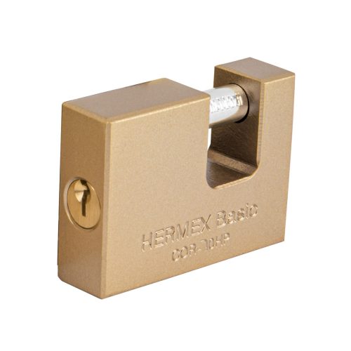 HERMEX COR-70LE Henger zárás "U" lakat, 70 mm, 2 kulcs  (23540)
