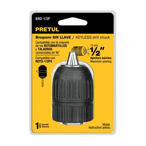 PRETUL BRO-1/2P Gyorstokmány, 1/2" (24022)