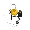 PRETUL RECE-160P Benzinmotoros betonkeverő 120/160 L (28147)