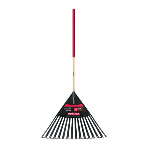 TRUPER TruTough CR-30-CO Eltömődésmentes műanyag kerti lombseprű gumírozott markolattal. 76 cm-es fejjel (35353)