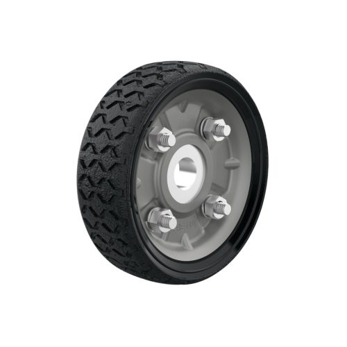 PRETUL RD-41 Tömör gumikerék molnárkocsihoz, 1 csapággyal, 115 mm (45476)