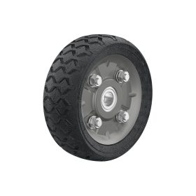   PRETUL RD-62 Tömör gumikerék molnárkocsihoz, 2 csapággyal, 150 mm (45480)