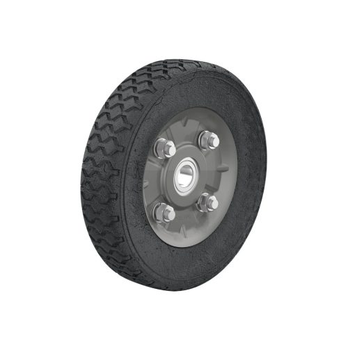 PRETUL RD-71 Tömör gumikerék molnárkocsihoz, 1 csapággyal, 175 mm (45482)