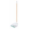 KLINTEK RECO-11B Műanyag szemeteslapát fa nyéllel, 82 cm / 27 cm (57024)
