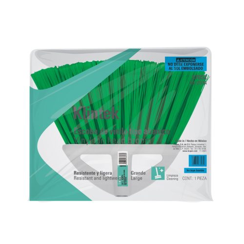 KLINTEK ES-250A Nagy műanyag seprű, 120 cm / 24 cm (57052)